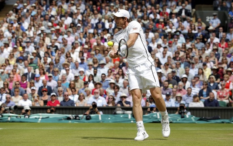 Andy Murray puts Wimbledon racket up for auction ahead of charity event ...