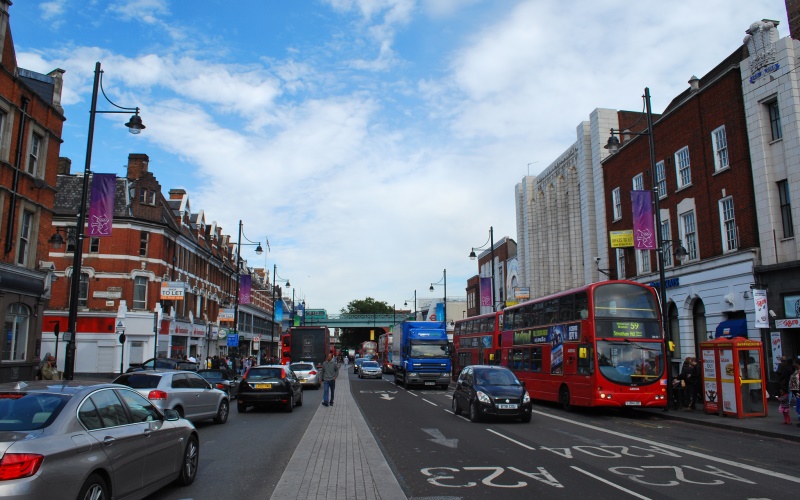 Pollution peril Bustling Brixton Road exceeds annual limit just