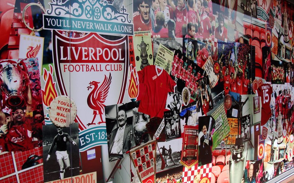 Liverpool fan photowall