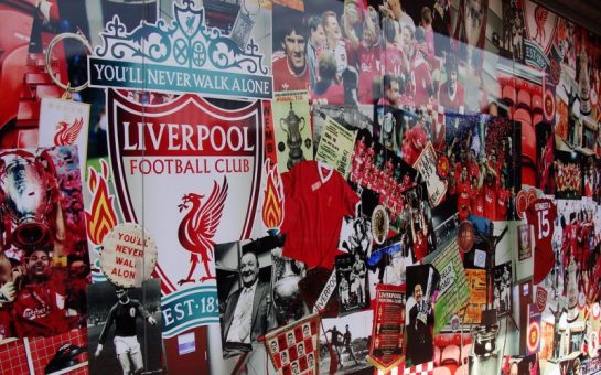 Liverpool fan photowall