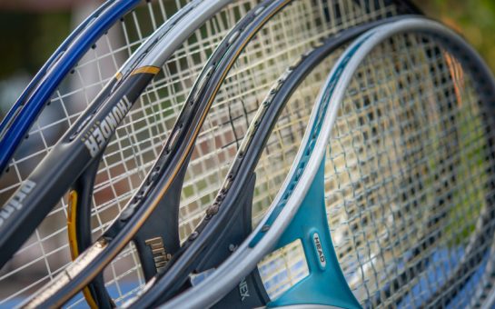 tennis racquets