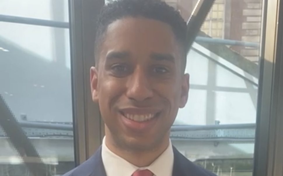 Labour and Co-operative Party candidate James Tacuma Small-Edwards