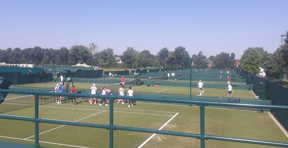 Wimbledon qualifying courts