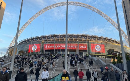 Wembley ahead of the FA Cup final