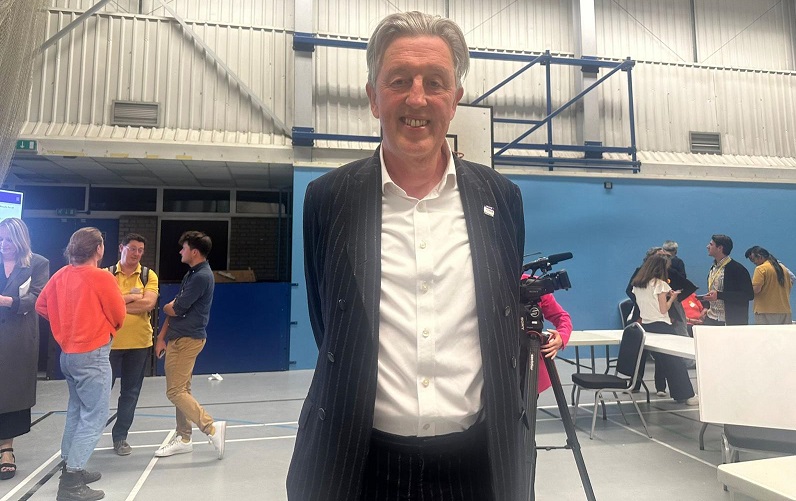 New Wimbledon MP Paul Kohler smiling at the camera