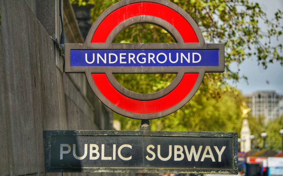 London Underground sign