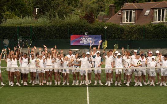 Play Your Way to Wimbledon players at SW19