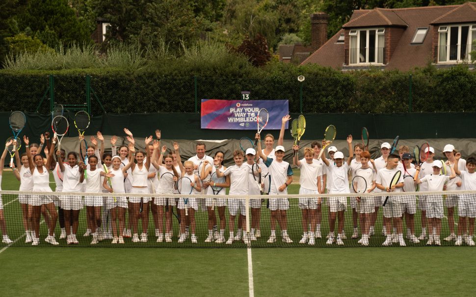 Play Your Way to Wimbledon players at SW19