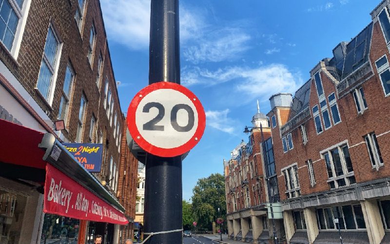 Safer streets for cyclists since 20mph speed limit introduced