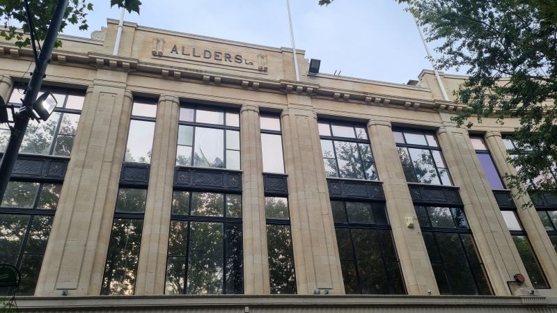 Image of Croydon's historic Alders shopping centre.