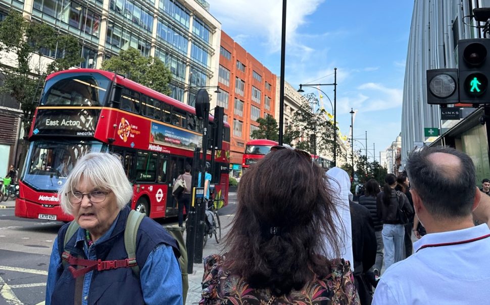 A view of Oxford Street