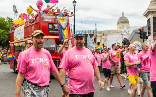 Tonic members at London Pride