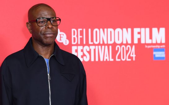 Director Steven McQueen at the Premier of the BFI London Film Festival 2024 red carpet