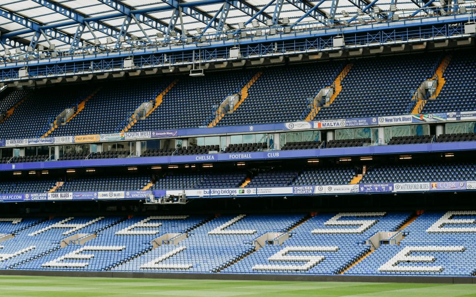 Chelsea FC's home ground Stamford Bridge