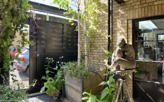 Entrance of Colne Road Studios, Twickenham