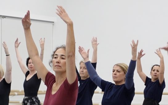 Silver Swan ballerinas dancing at the Royal Academy of Dance