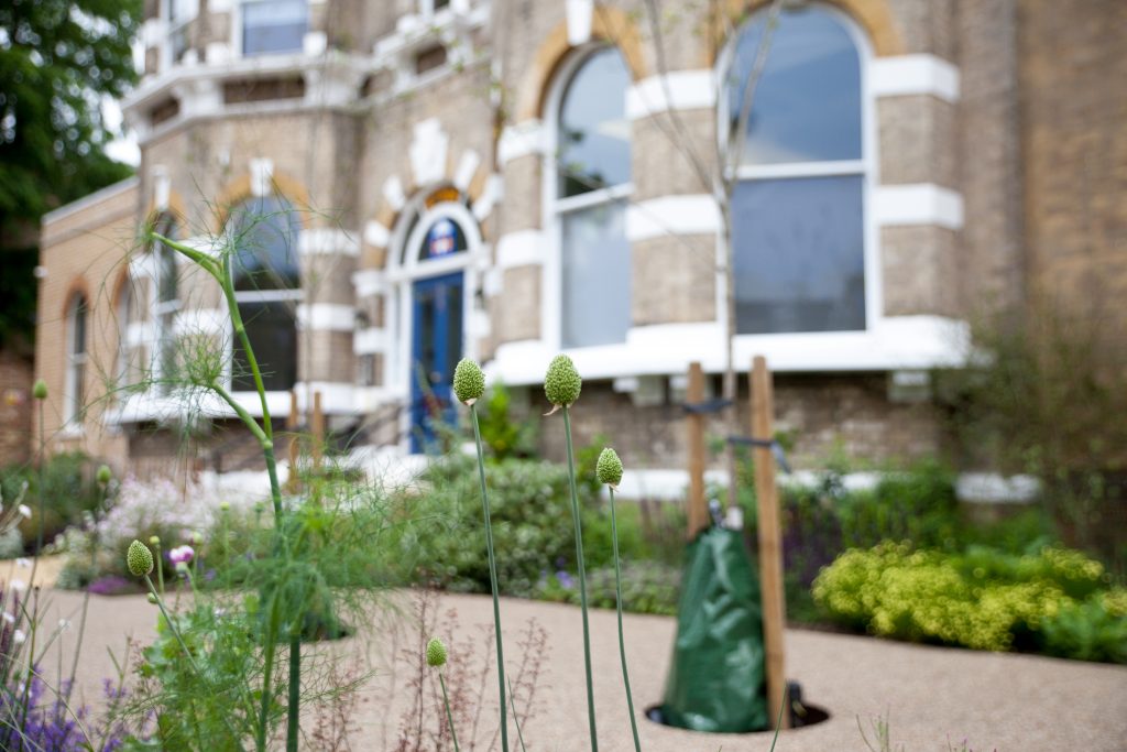 Sensory garden at the Etna Centre. Credit:Etna Centre.