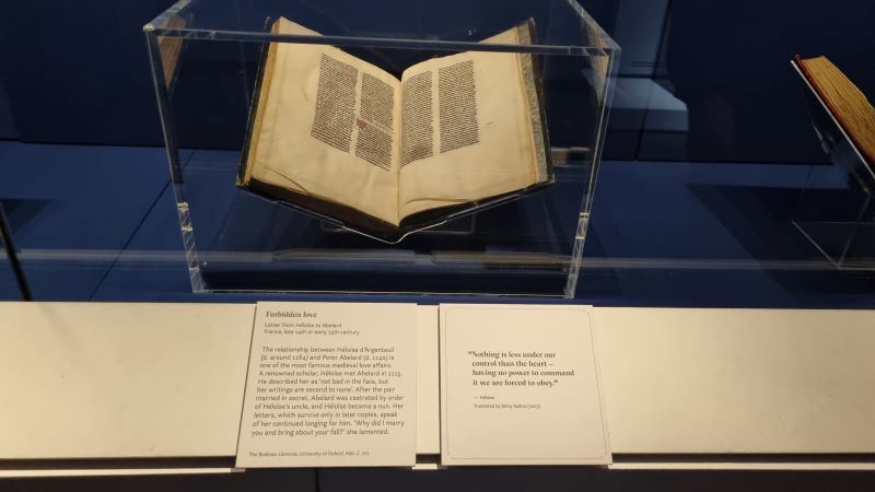 Medieval Women: In Their Own Words exhibition at the British Library 