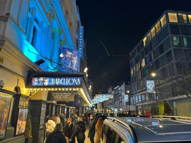 Outside York Theatre, Barcelona Play