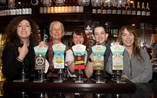 Five international women brewers taking part in the Wetherspoons Beer Festival