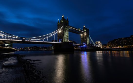 Tower Bridge at night