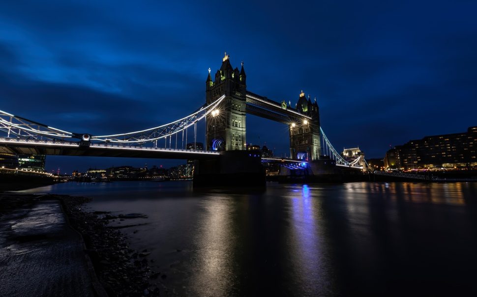 Tower Bridge at night