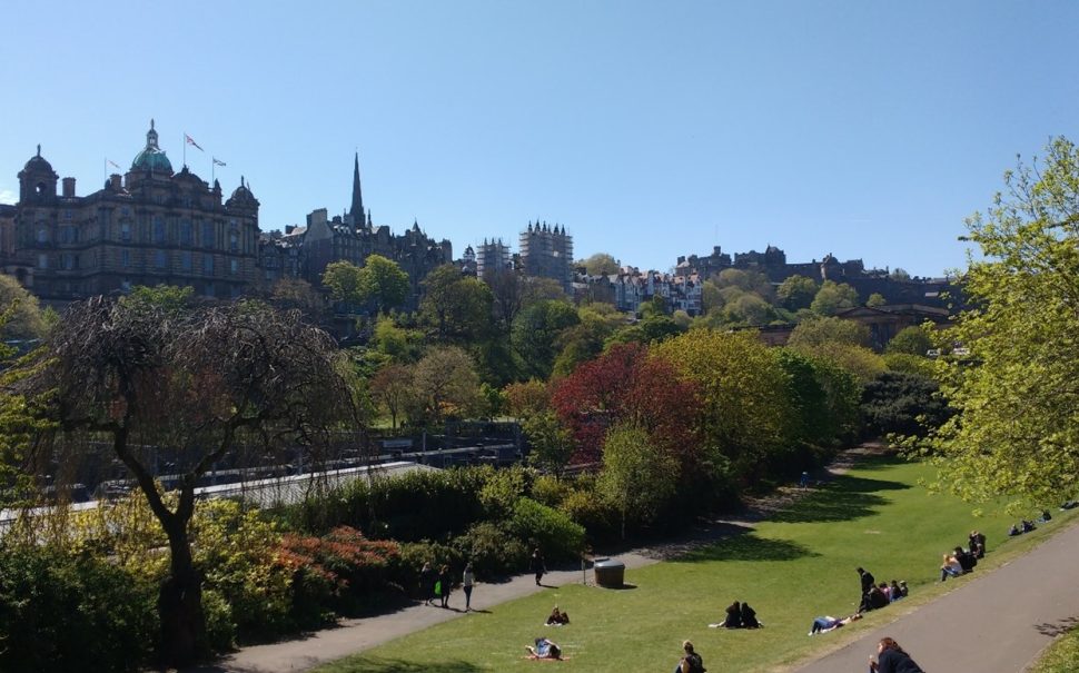 A picturesque Scottish town